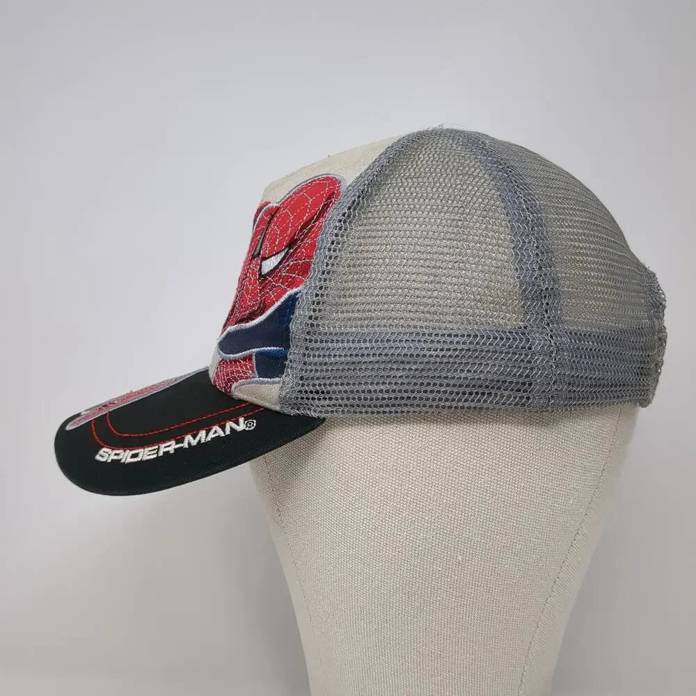 Spider-man Boys Snapback Mesh Back Trucker Hat Multicolor One Size Outdoor